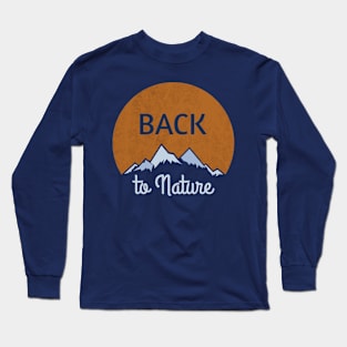 Back to Nature Long Sleeve T-Shirt